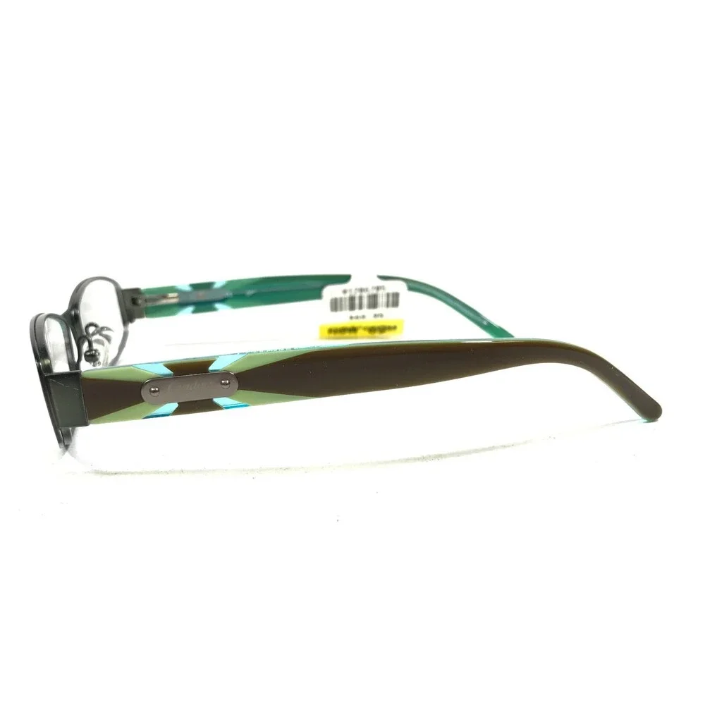 Candies C ESTELLA GRN Eyeglasses Frames Brown Green Rectangular 50-15-135